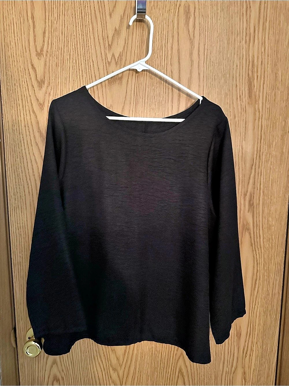 SHEIN Black Long Sleeve Tunic Size XL